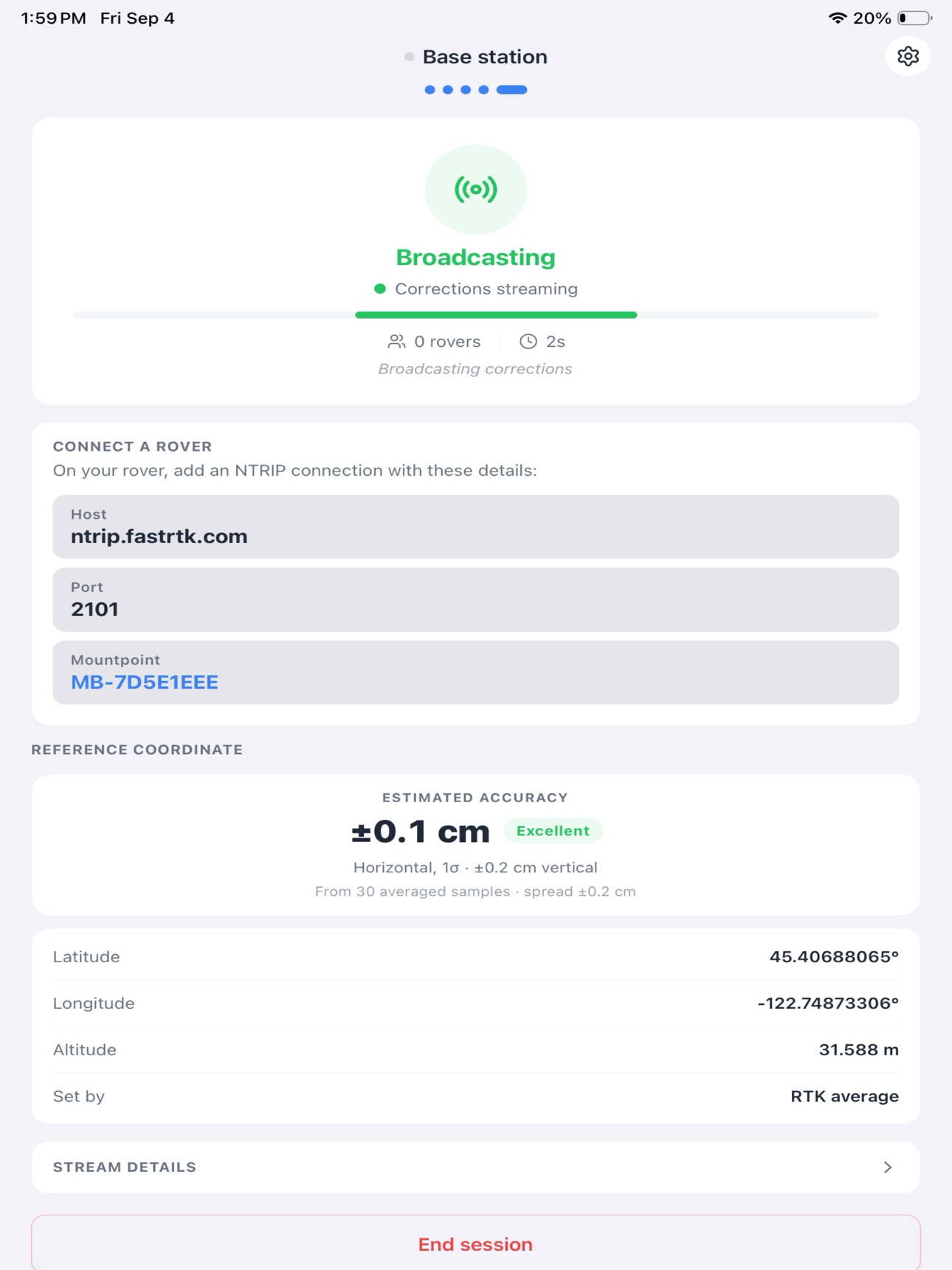 Screenshot 10 of FastRTK2Go