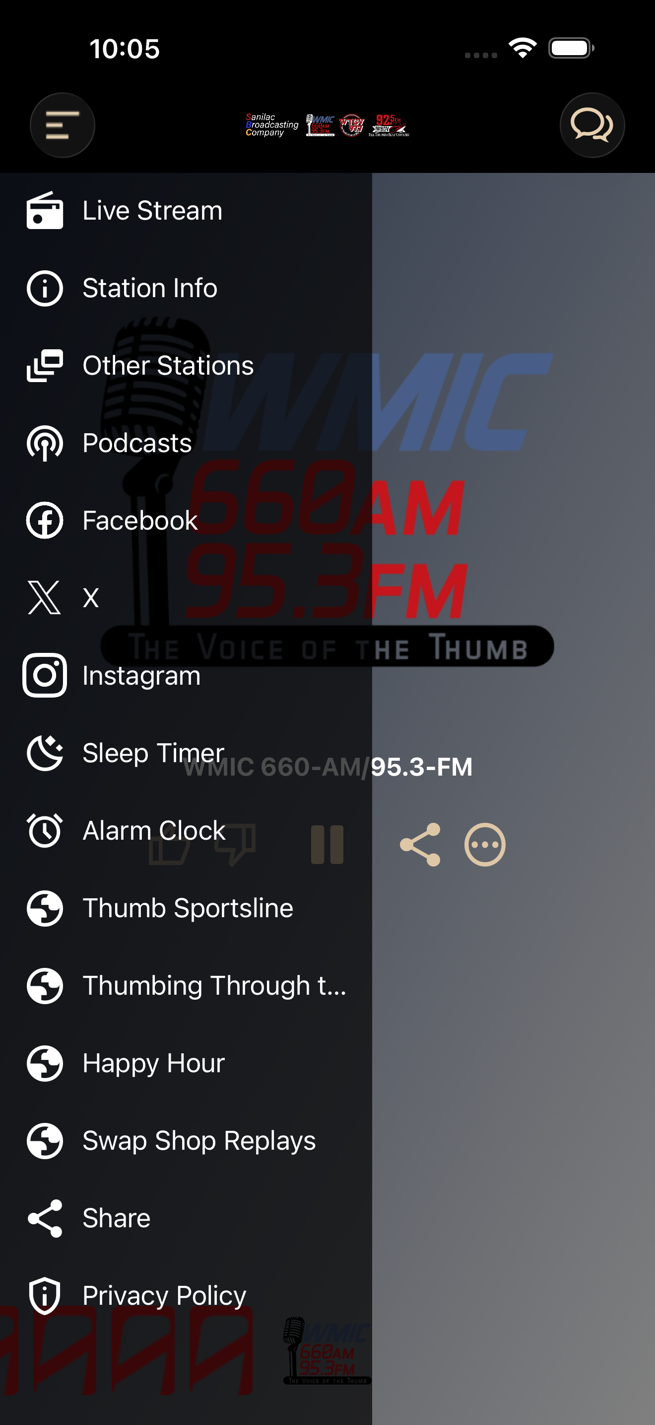 Sanilac Broadcasting Company screenshot 3