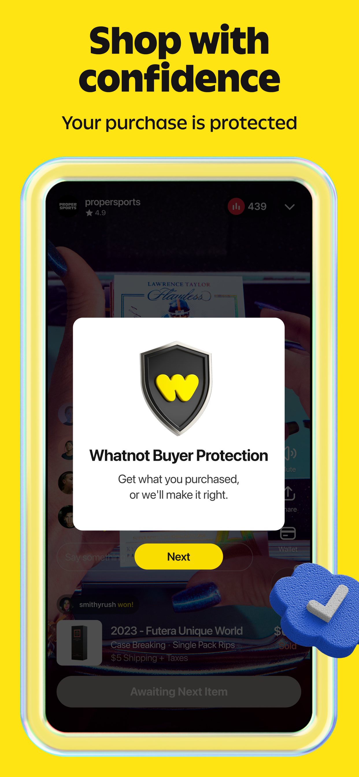Whatnot: Shop, Sell, Connect 商店截图 5