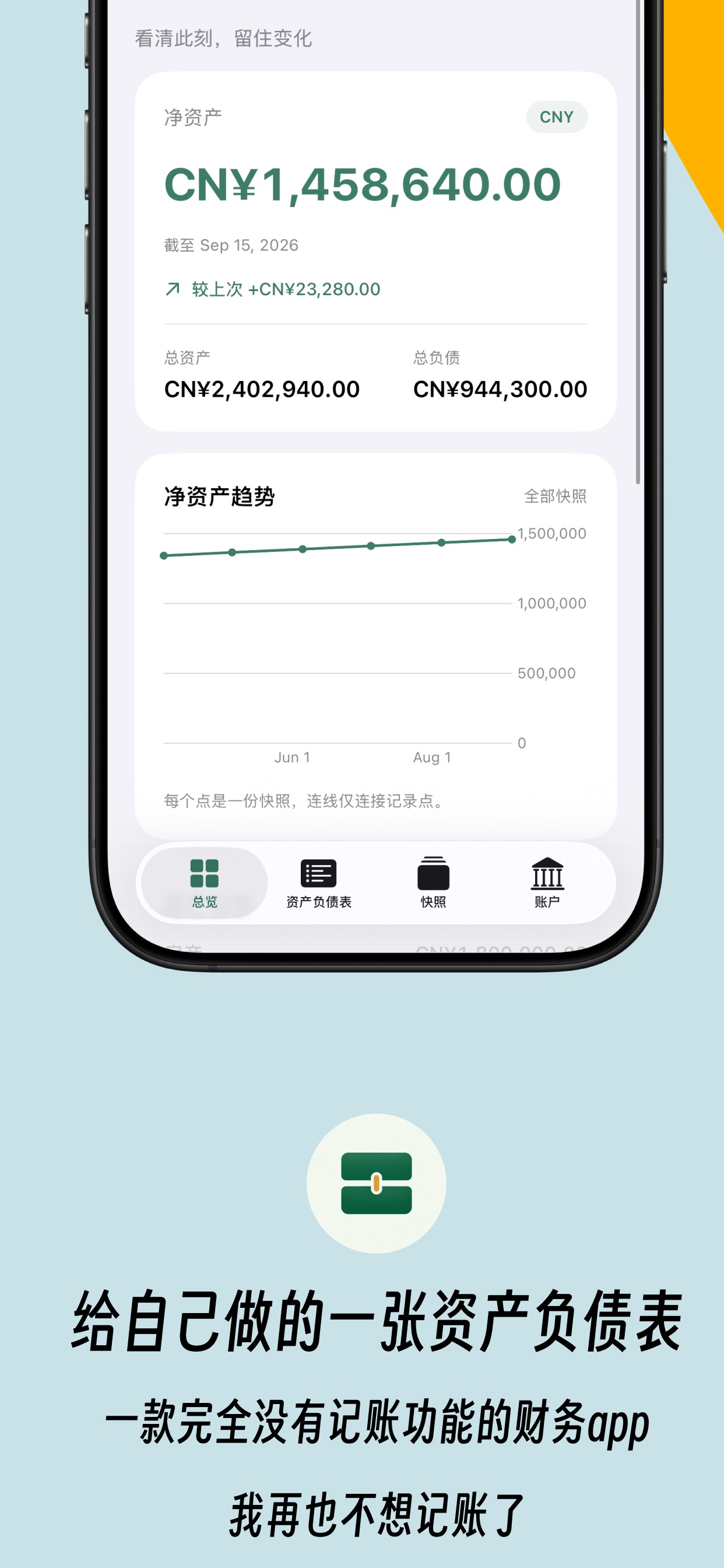 Screenshot 1 of Balance Sheet