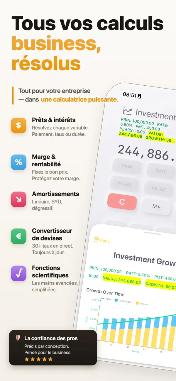 Screenshot #1 pour CalculatorBiz