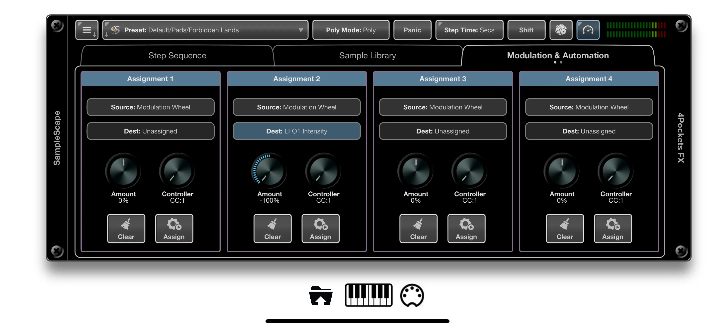 #5. SampleScape (iOS) 由: 4Pockets.com
