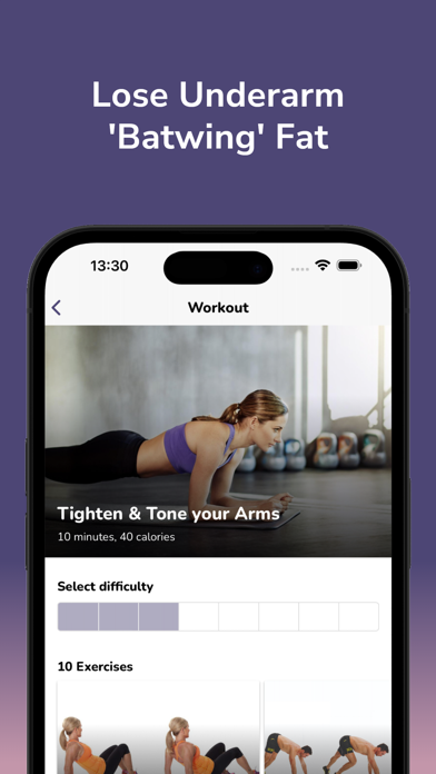 Fix Flabby Arms - Home Workout Screenshot