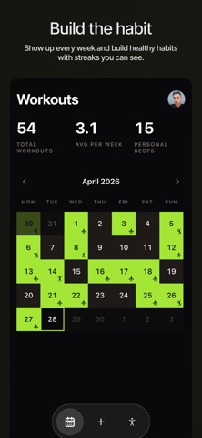 Fit Habit - Exercise Tracker screenshot