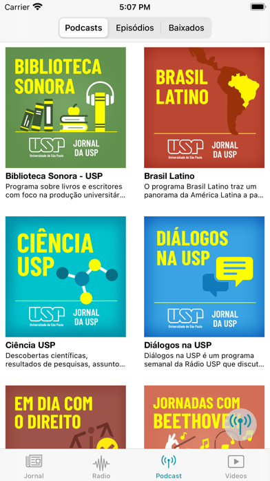 Jornal da USP Screenshot