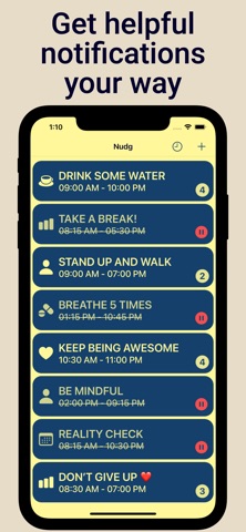 Random Reminders - Nudg Screenshot 2 of 4