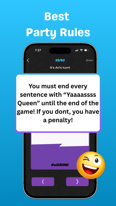 Screenshot #2 pour Drinking Games For Adult Party