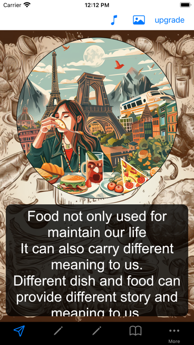 Life food menu Screenshot