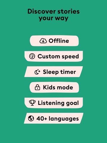 Storytel - Audiobooks Library App Store preview screenshot 15