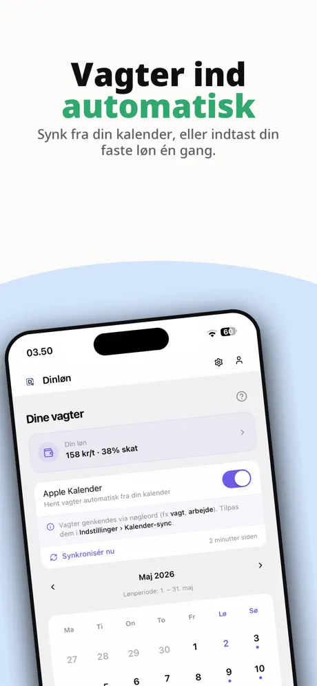 Dinløn screenshot 4