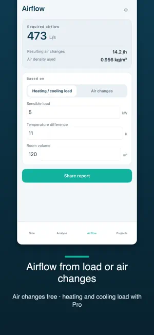 Ductwise: Duct Calculator screenshot 3