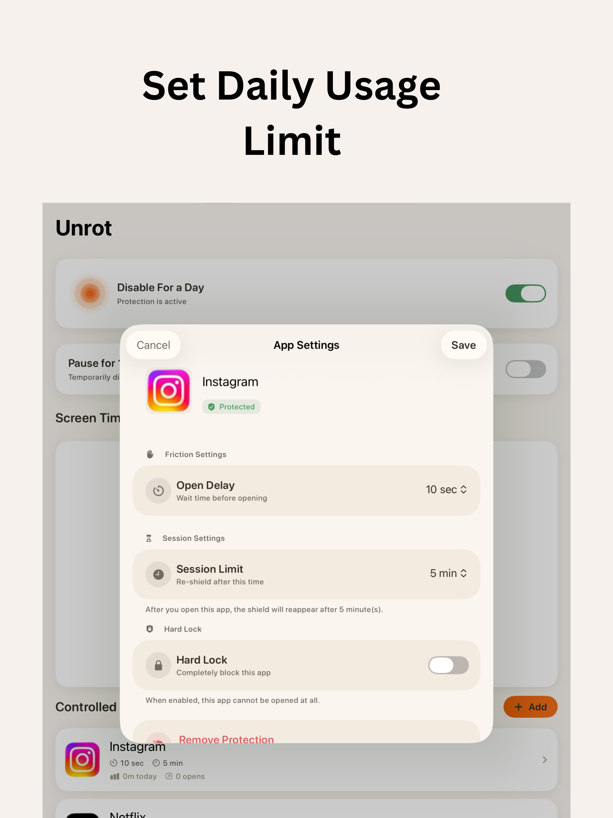 Untap: Limit Screen Time screenshot 11