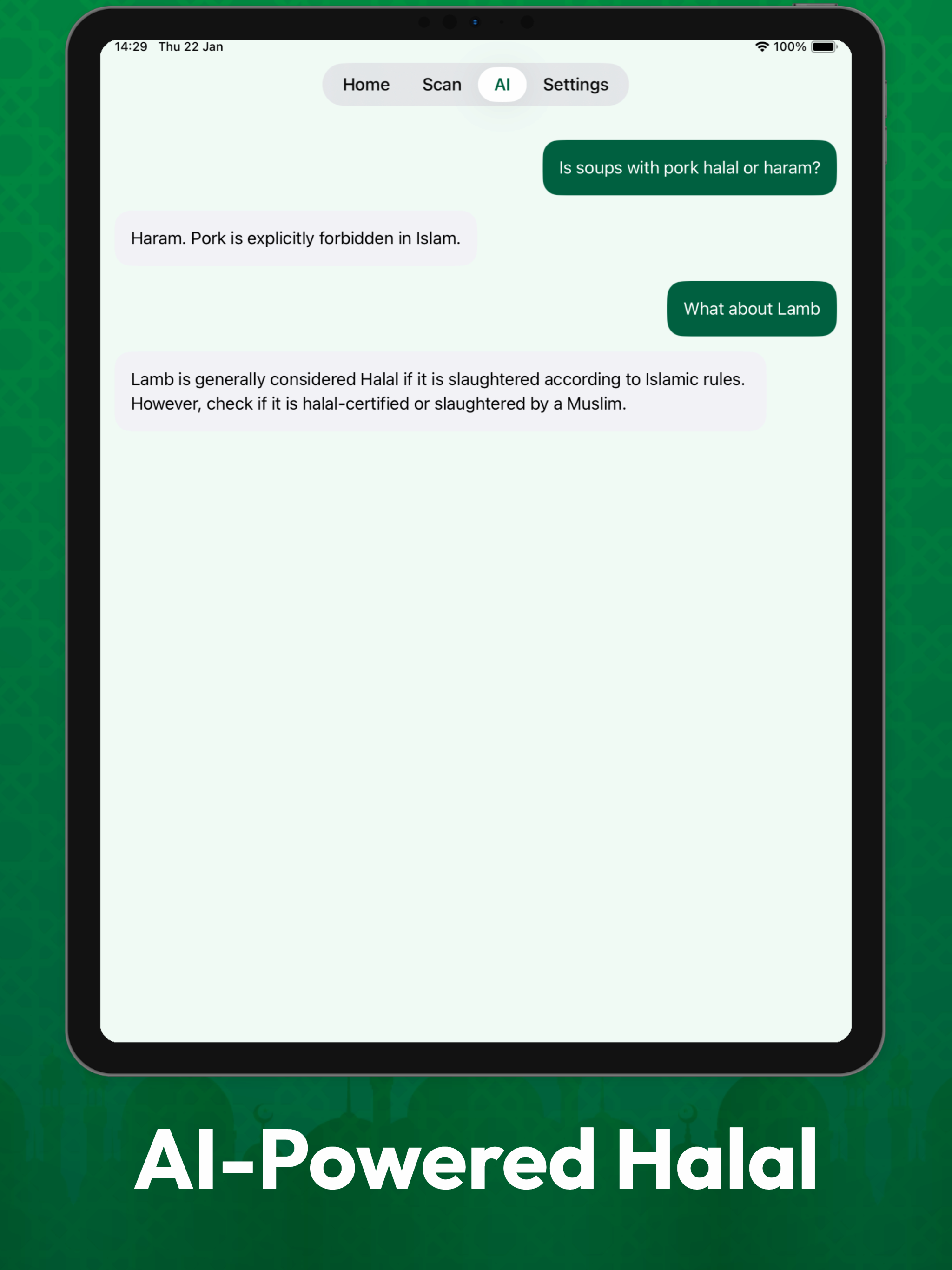 Halal Scanner: AI Food Scanner