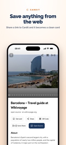 CardIt - AI social Organiser Screenshot 2 of 6