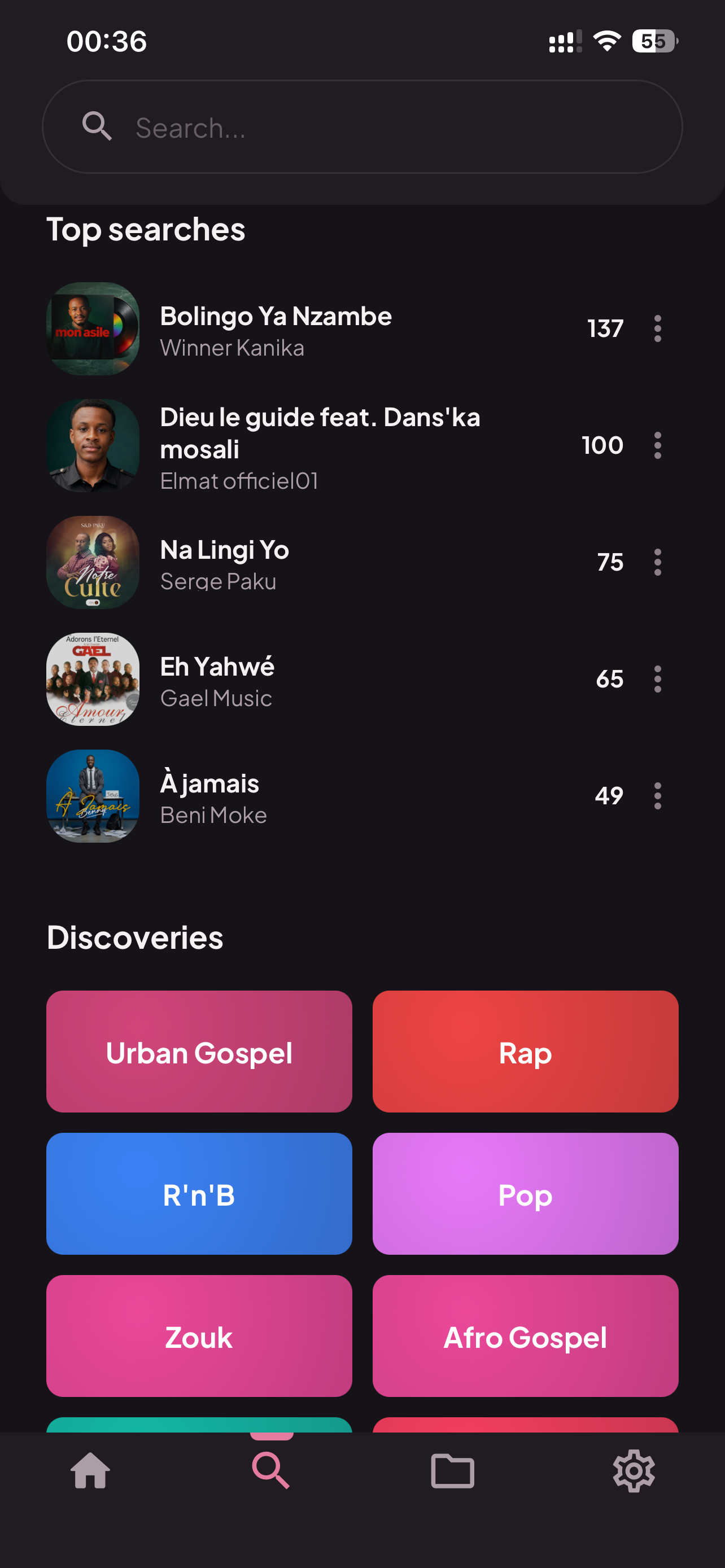 Mboka Gospel screenshot 7