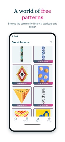 Beadium: Beading Patterns Screenshot 3 of 10