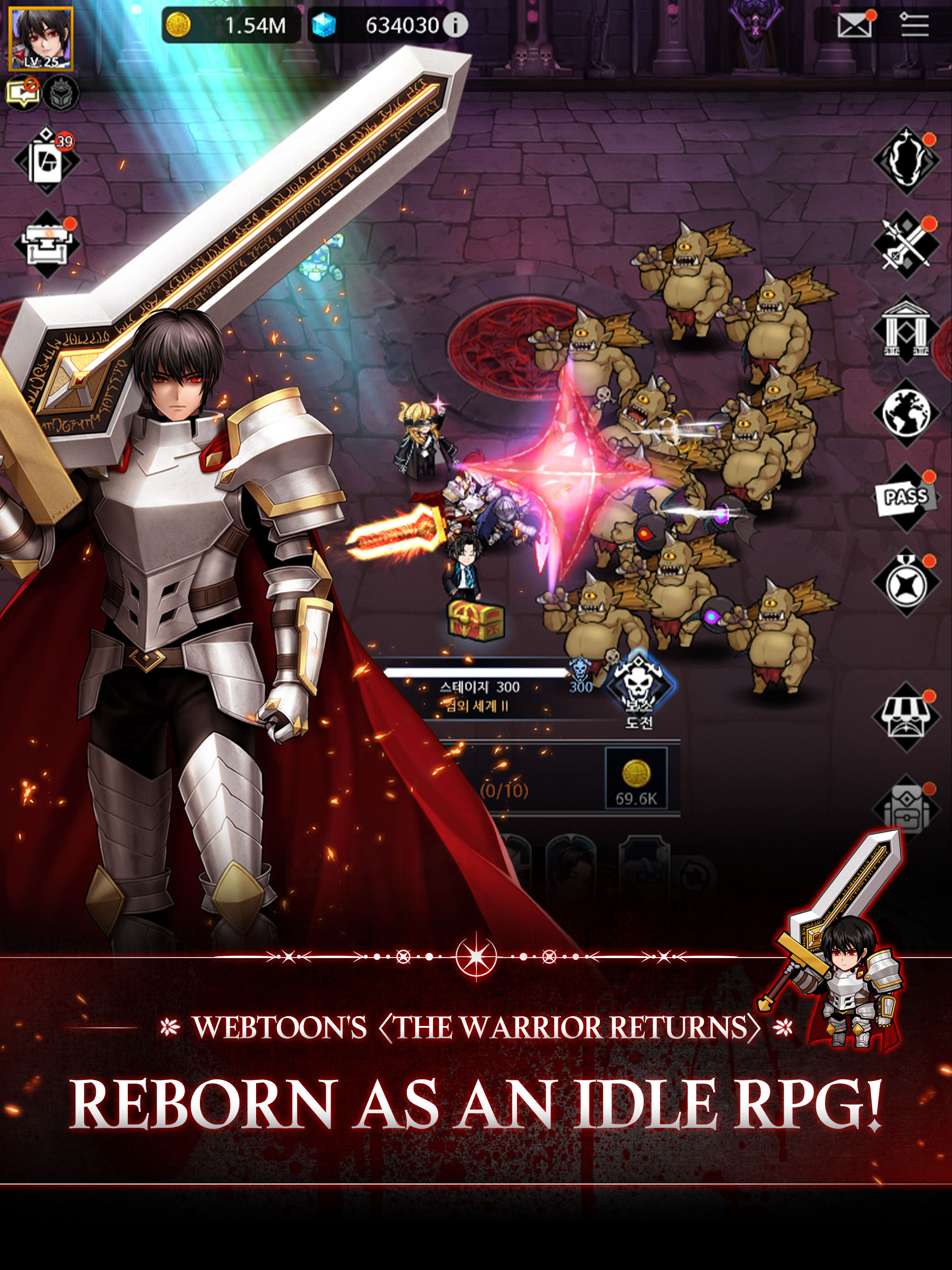 The Warrior Returns: AFK RPG screenshot 11
