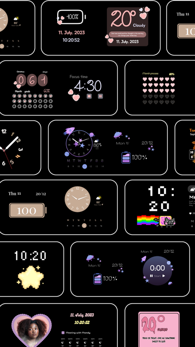 StandBy Widgets 17 Wallpapers Screenshot