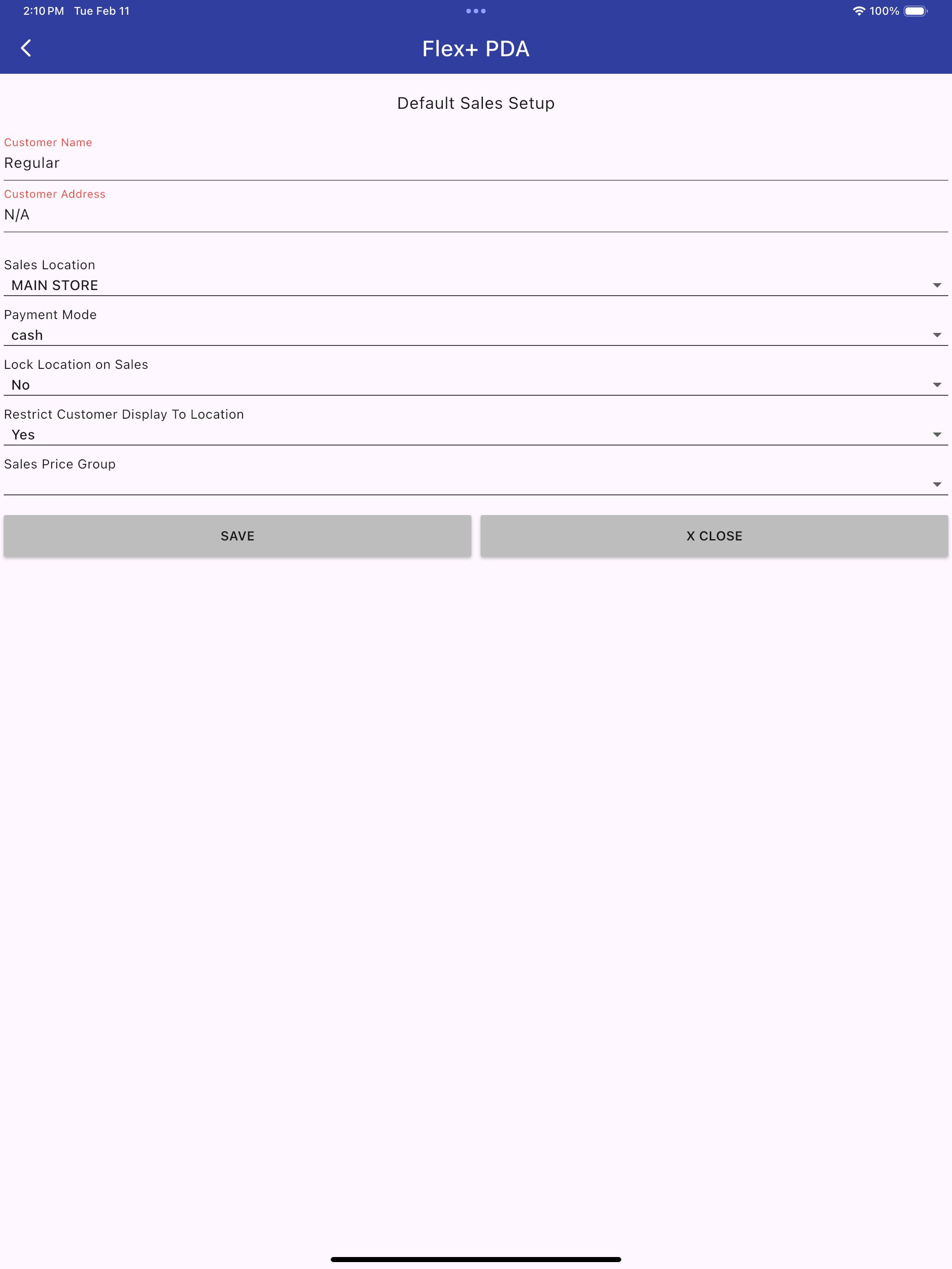 Flex+ PDA screenshot 20