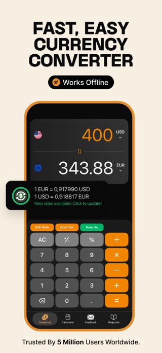 Currency Converter Plus Screenshot 1 of 7
