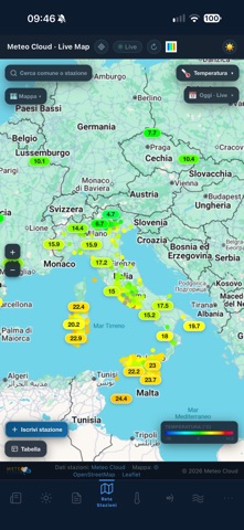Meteo Cloud - Previsioni Meteo iPhone screenshot 5