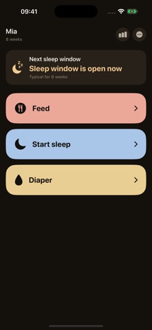 BabyLog Wake Window Tracker Screenshot 2 of 6