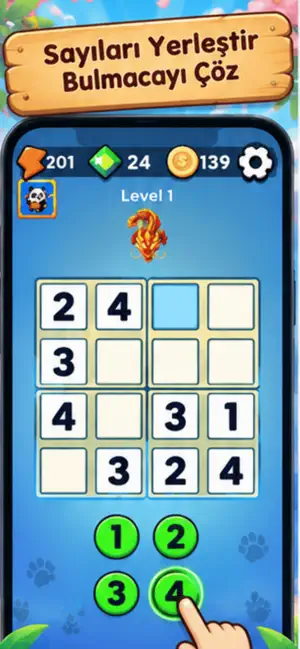 Sudoku Zen Garden with Panda screenshot 2