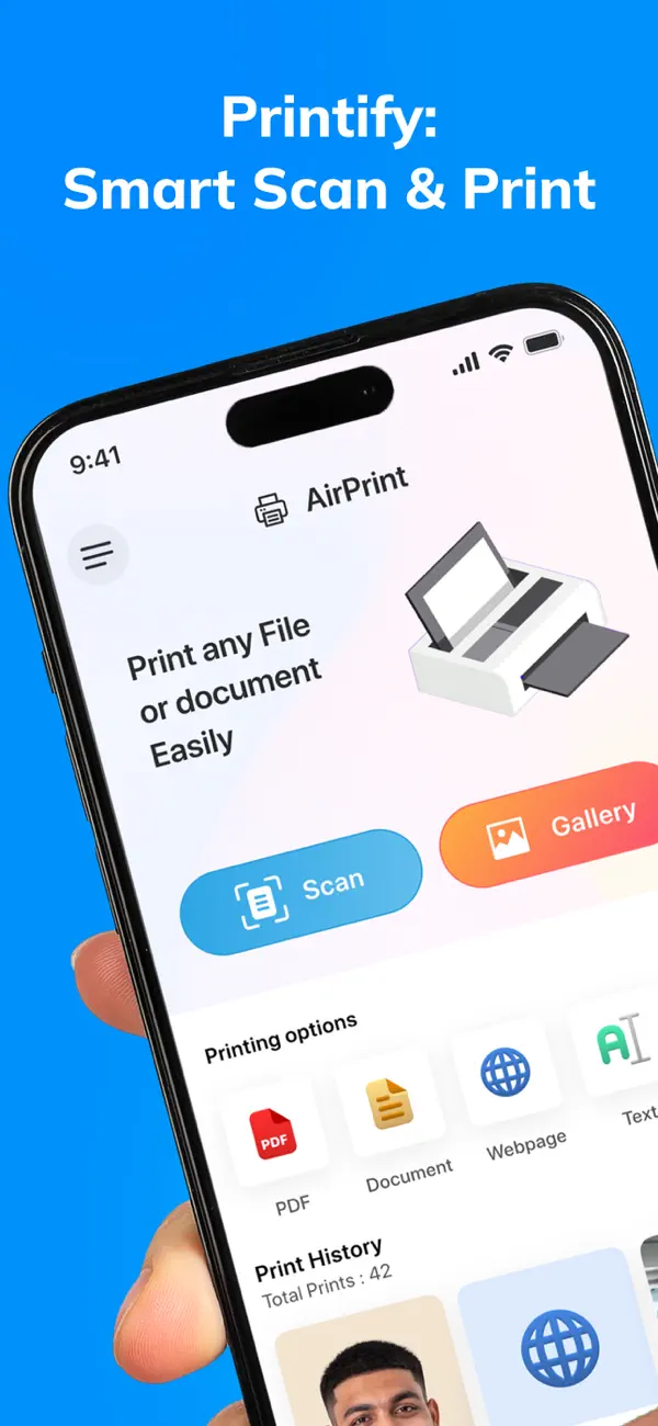 #1. Printify: Smart Scan & Print (iOS) di: QUANTUM4U LAB PRIVATE LIMITED