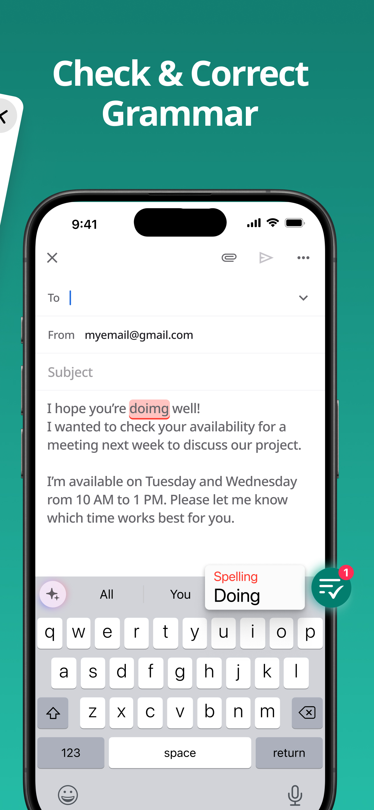 Grammar Air - Writing Checker