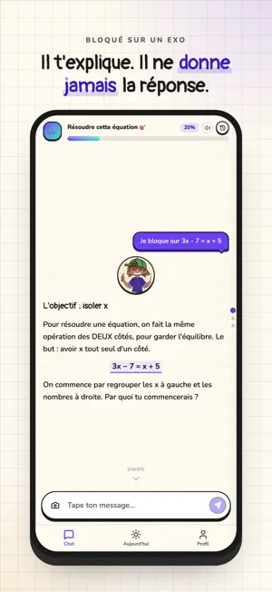 MathMax - Tuteur Maths IA screenshot 1