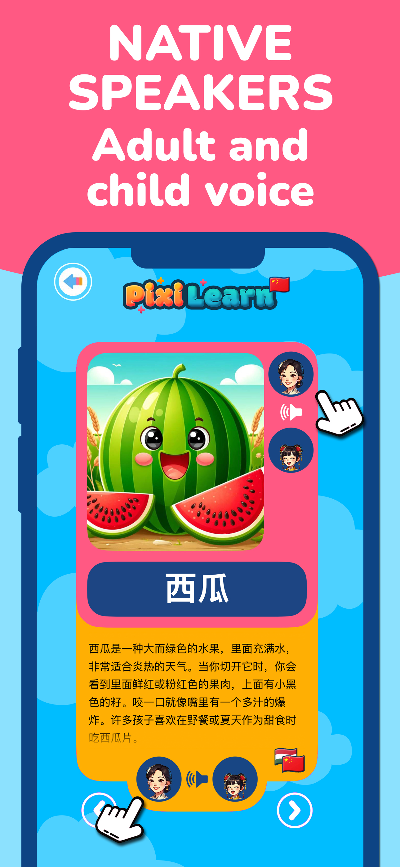 PixiLearn - Chinese FlashCards screenshot 3
