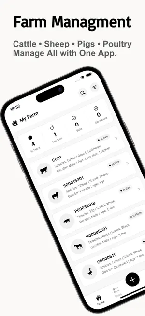 Livestock Manager-Farm Records screenshot 1