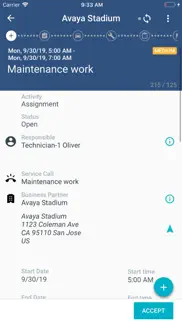 sap field service management iphone capturas de pantalla 4