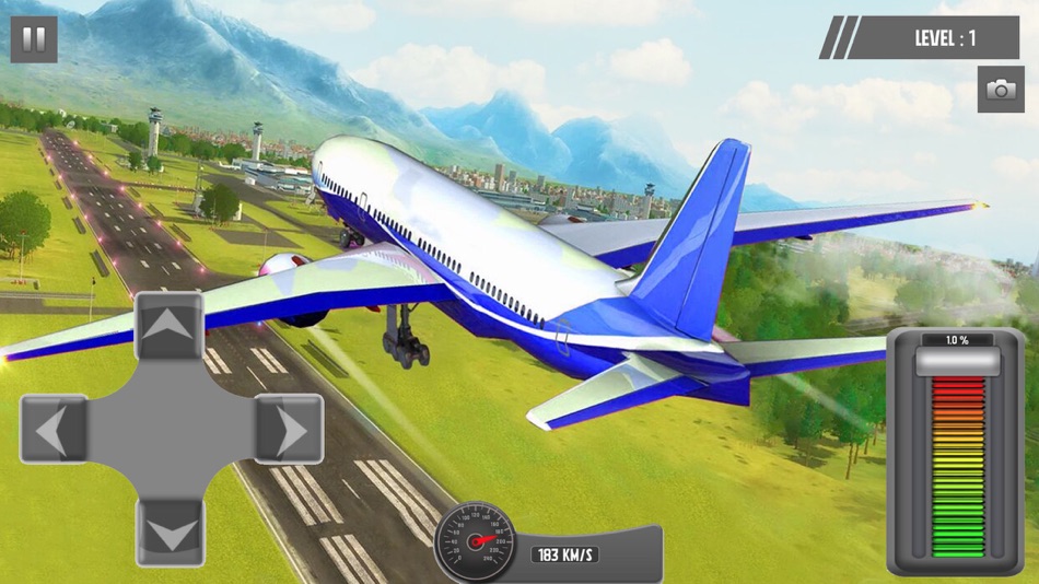 #6. Flight Simulator Game 2025 (iOS) 由: Rashid Nisar
