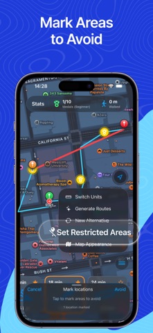 WalkMate Daily Route Generator Screenshot 9 of 10