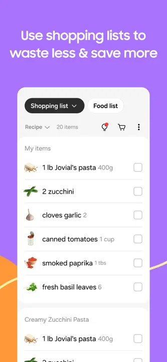 Samsung Food: Screenshot 6 von 8