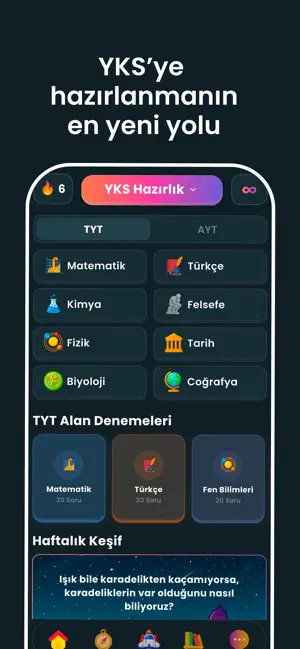 Veriyota: YKS KPSS Hazırlık iPhone screenshot 1
