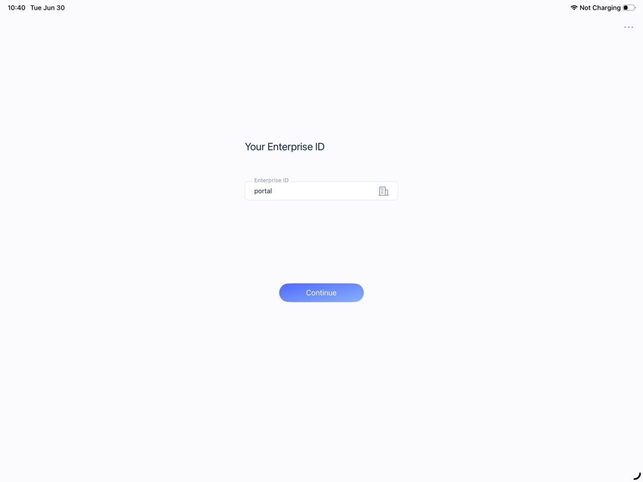 iPad screenshot