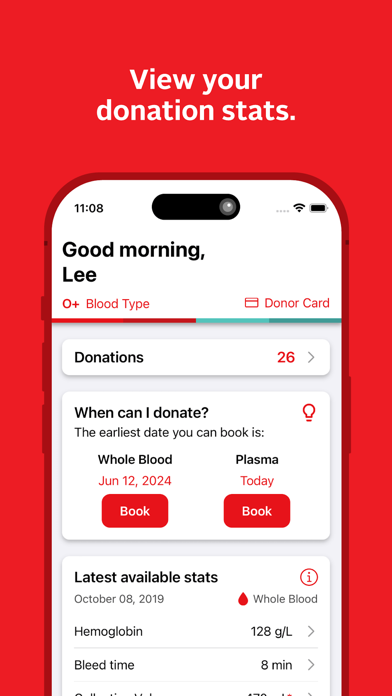 GiveBlood Screenshot