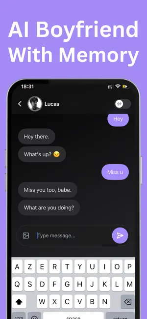 AI BF - Virtual Boyfriend Chat screenshot 1