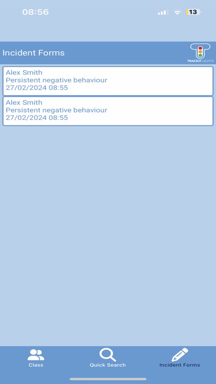 Trackit Lights Teacher App