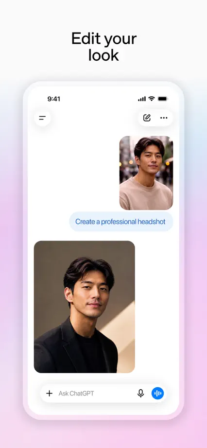 ChatGPT, App Store screenshot 4