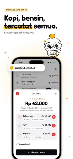 Jurnool: AI Expense Tracker screenshot 1