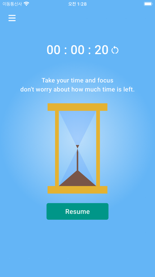 #4. Hourglass-Heart at Ease Timer (iOS) 由: Eung Sang Yeon