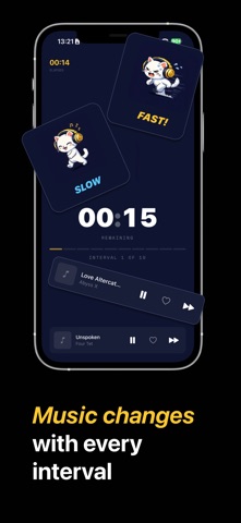 DJ Walk: Music Interval Timer Screenshot 1 of 5