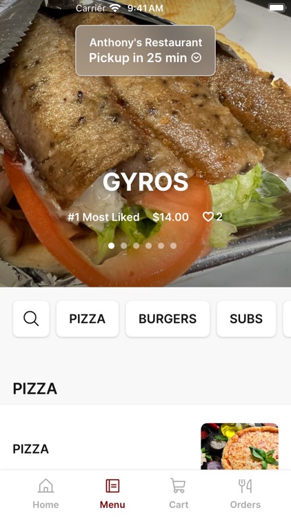 Anthony's Restaurant To Go