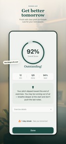 Lyrric: Vocal Coach & Training screenshot