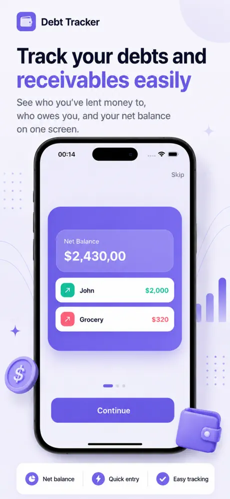 Debt & IOU Tracker screenshot 4