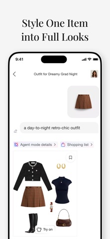 Gensmo: AI Stylist & Try-On iPhone screenshot