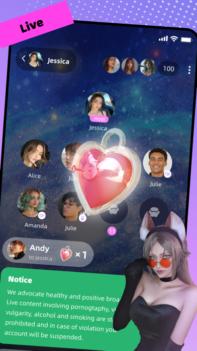 Berry Live: Video Chat & Games Screenshot